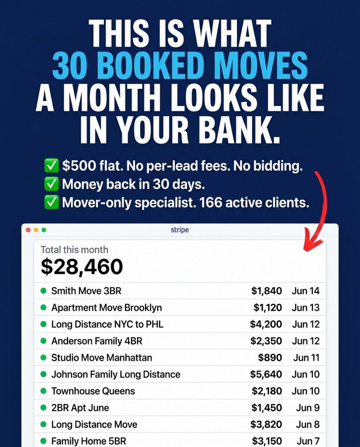 Ad showing a payouts dashboard